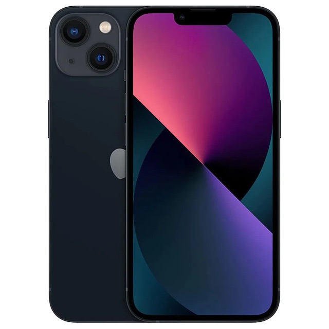 iPhone 13 128GB Preto, foto do próprio aparelho